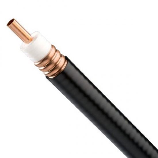 AVA5RK-50, HELIAX® Andrew Virtual Air™ Coaxial Cable, corrugated copper, 7/8 in,