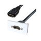 Universal AV Snap-in Modular Kit Including Faceplate, Snap In Modules and Cables 15 Metre USB-A & USB-B Universal AV Snap-in Modular Kit Including Faceplate, Snap In Modules and Cables 15 Metre USB-A & USB-B