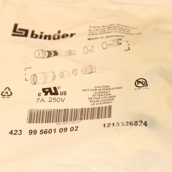 Binder 423 SERIES 2 Way Free Plug