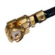 SMA BULKHEAD JACK TO IPEX CABLE ASSEMBLY 115MM LONG 