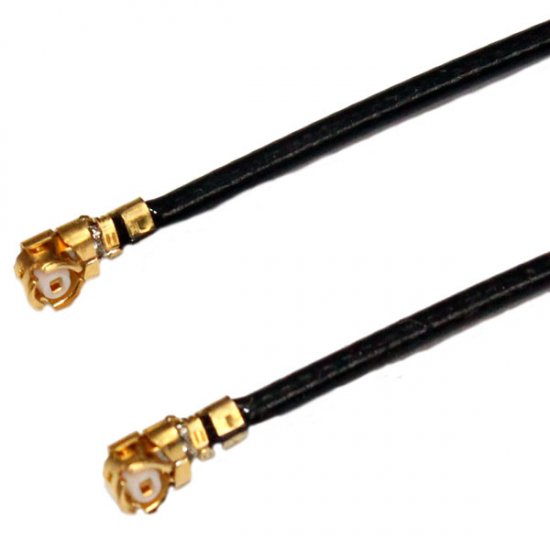 IPEX TO IPEX CABLE ASSEMBLY 65MM LONG 