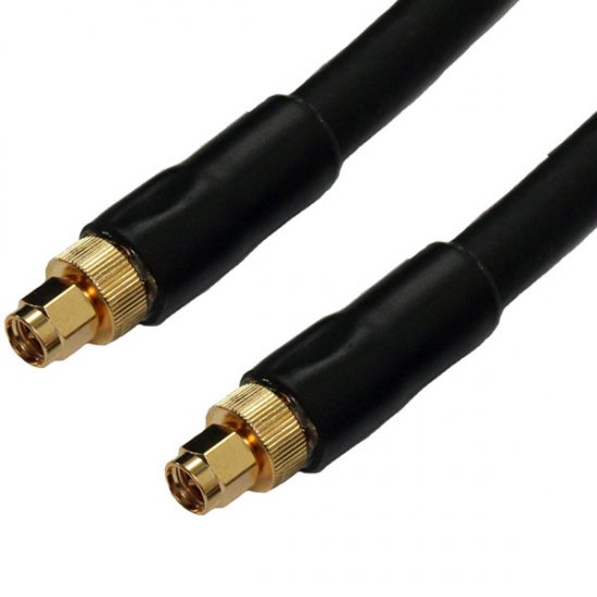 SMA Plug to SMA Plug Cable Assembly LMR400 ULTRAFLEX 0.75 METRE 