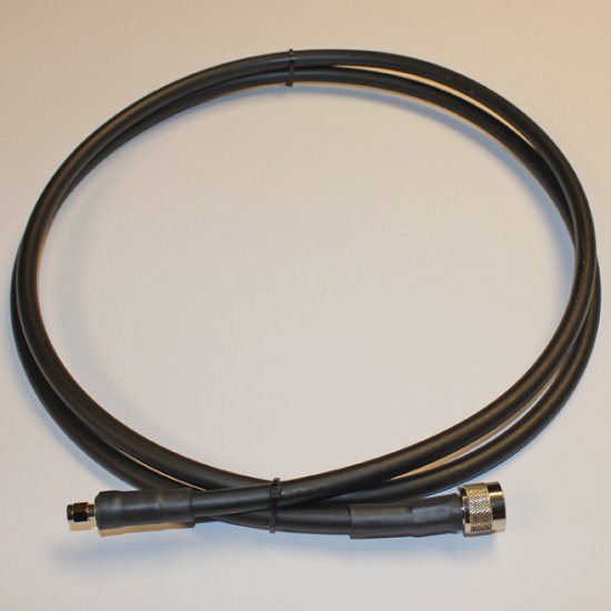 N Plug to SMA Plug Reverse Polarity Cable Assembly LMR400 1.0 METRE 