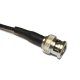 SMC MALE TO BNC MALE CABLE ASSEMBLY RG174 15.0M
