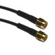 SMA MALE TO SMA MALE CABLE ASSEMBLY RG174 0.25M