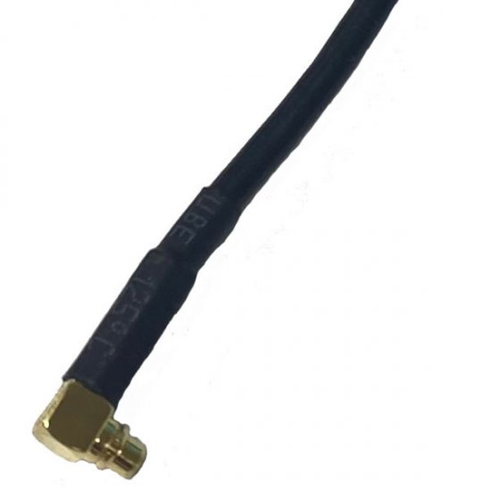 TNC BULKHEAD JACK (FRONT MOUNT) TO MMCX MALE CABLE ASSEMBLY RG174 3.0 METRE 