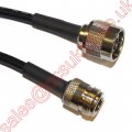 N JACK TO N PLUG RG223 CABLE ASSEMBLY