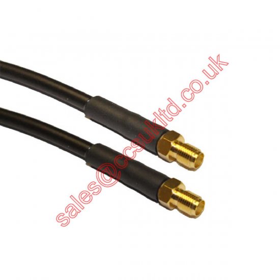 SMA FEMALE TO SMA FEMALE CABLE ASSEMBLY RG223 15M