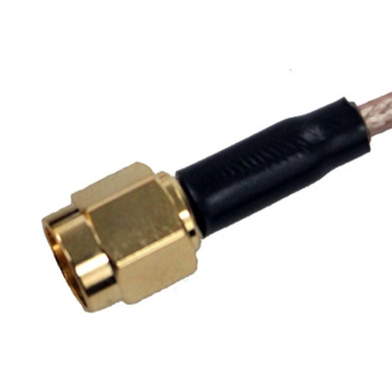 SMA Elbow Plug Reverse Polarity to SMA Plug Cable Assembly RG316 5.0 Metre