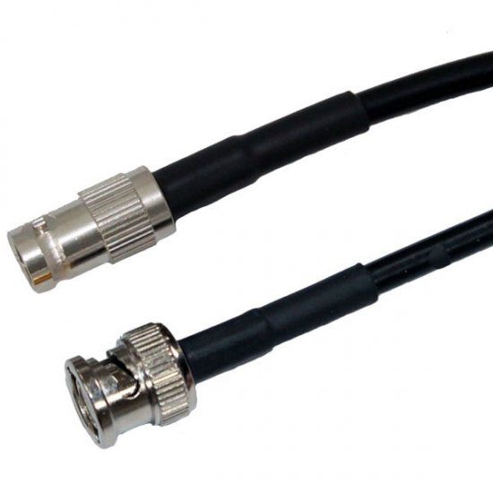 BNC Plug to BNC Jack Cable Assembly LLA195 0.5 METRE 