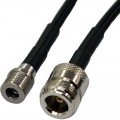 N JACK TO QLS PLUG RG223 CABLE ASSEMBLY