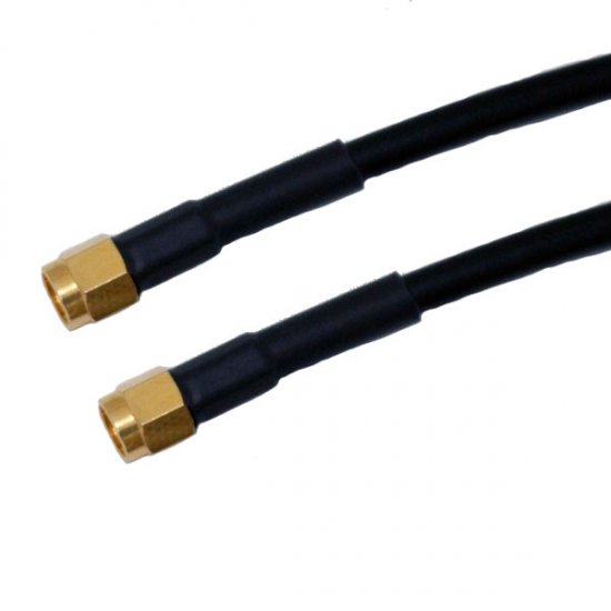SMA MALE TO SMA MALE CABLE ASSEMBLY RG58 10M