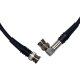 BNC Plug to BNC Elbow Plug Cable Assembly RG59CU 20.0 METRE 