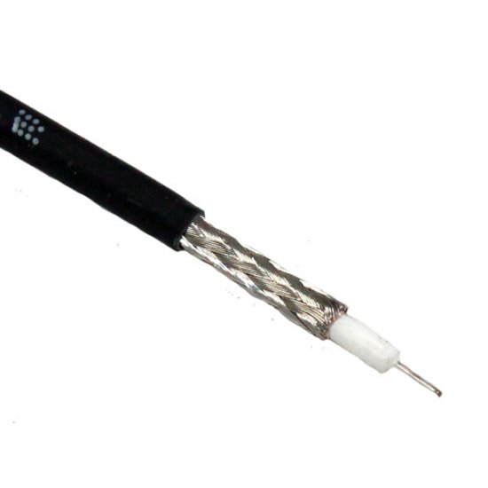 RG179LS0H Coaxial Cable   Stranded Center Core - 1M INCREMENTS