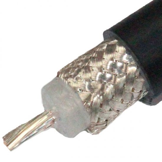RG214U-ZH 50Ω LOW SMOKE Coaxial Cable Price Per 100m Reel LOW SMOKE ZERO HALOGEN (LSZH)