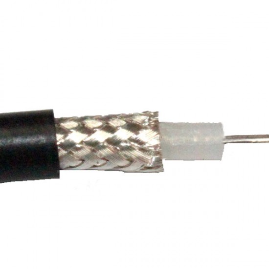 RG223 50Ω Low Smoke Zero Halogen Coaxial Cable - CUT TO LENGTH 1M INCREMENTS