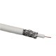 RG59 Miniature Coaxial Cable PVC White Price Per  100m Reel