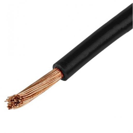 1.5mm² Tri Rated Cable Black (100m Reel)