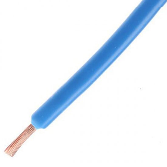 1.0mm² Tri Rated Cable Light Blue (100m Reel)