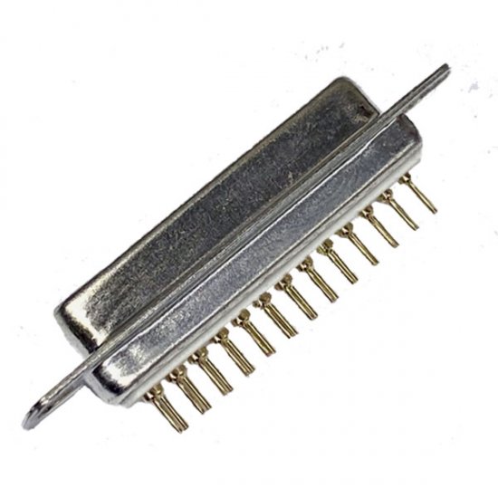 D-Sub Female Socket pcb mount straight 25 pin TD25FPS 