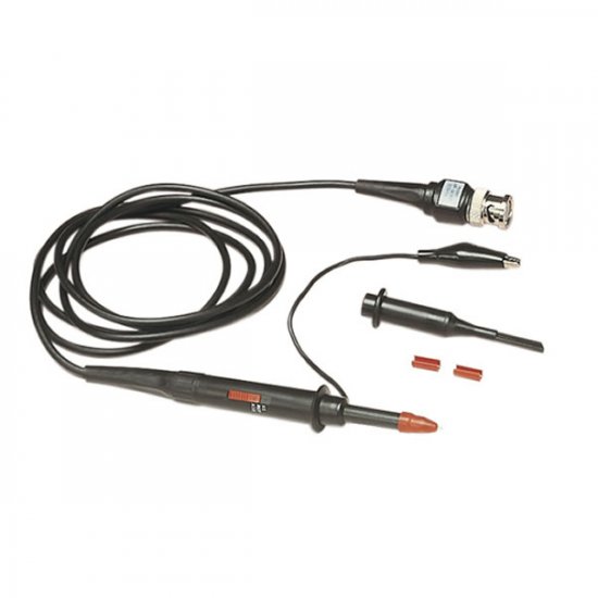 DC - 60 MHz OSCILLOSCOPE PROBE WITH HOOK CLIP AND CABLE IDENT