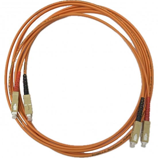 SC-SC OM1 62.5/125 DUPLEX FIBRE PATCH LEAD 3 METER SC-SC OM1 62.5/125 DUPLEX FIBRE PATCH LEAD 3 METER