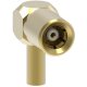 93.2420.011 IMS SMB ELBOW JACK RG178 RG196 50 OHM GOLD PLATED 
