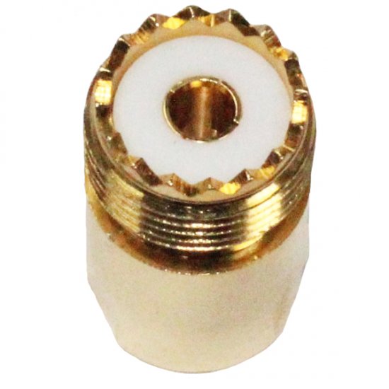 UHF Jack Female Inter series Connector Face NSN 5935-99-519-9816