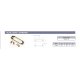 OSSI SLCLIP-15-KIT -  D Sub Screwlock / Slidelock, SLCLIP Series, 8.1 mm, 4-40 UNC, DA