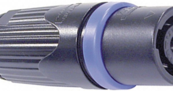 Neutrik SpeakON Male Cable Connector, Black NLT4MX-BAG – Simply Sound and  Lighting