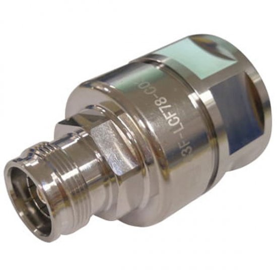43F-LCF78-C03    4.3-10 Female Connector for 7/8" Coaxial Cable, OMNI FITstandard, O-ring sealing