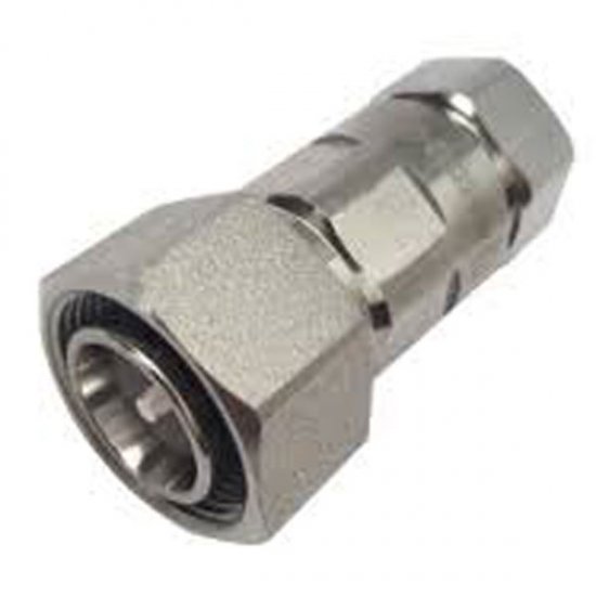 43M-SCF12-C03 4.3-10 Male Connector for 1/2" Coaxial SuperFlexibleCable, OMNI FIT standard