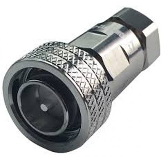 43MP-SCF12-C03 4.3-10 Male Push-Pull Connector for 1/2" Coaxial SuperFlexible Cable, OMNI FITstandard
