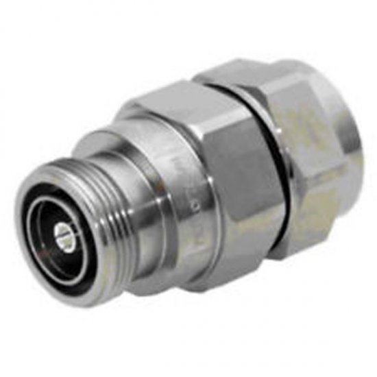 7-16 DIN Female Connector for 7/8" Coaxial Cable, OMNI FIT Premium, Straight, O-Ring and compression sealing