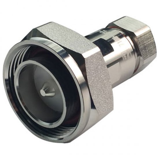 716M-LCF12-D01	7-16 DIN Male Connector for 1/2" Coaxial Cable, OMNI FIT™ Premium, Straight, Polymer claw and compression sealing