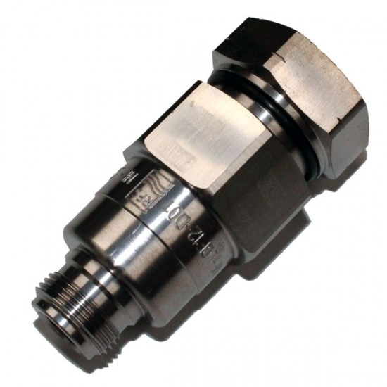 NF-SCF38-D01 N Female Connector for 3/8" Coaxial Cable, OMNI FITPremium, Straight, threaded gasket and 360° compression sealing