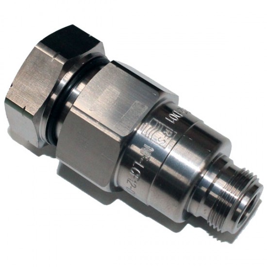 NF-SCF38-D01 N Female Connector for 3/8" Coaxial Cable, OMNI FITPremium, Straight, threaded gasket and 360° compression sealing