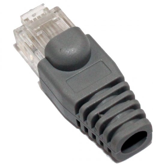 RJ45 CABLE BOOT GREY