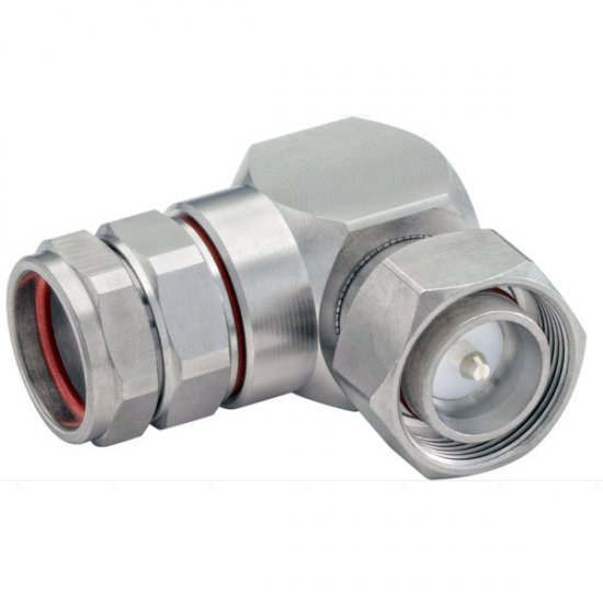 4.3-10 MALE ELBOW CONNECTOR FOR 1/2"S CABLE