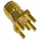 SMA PCB Jack Socket Vertical Mounting Gold Plate