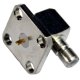 SMB ELBOW 4 HOLE PANEL JACK WITH TAB CONTACT