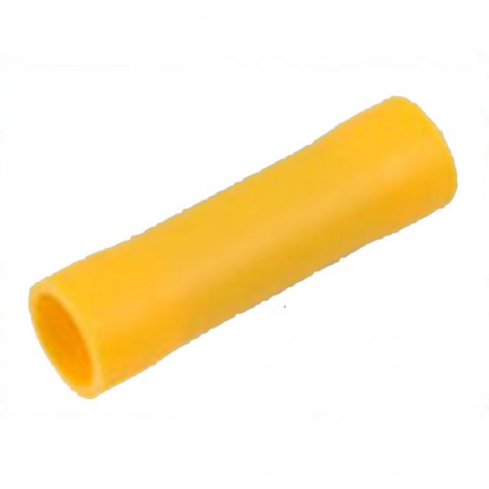 YELLOW INSULATED BUTT CONNECTOR