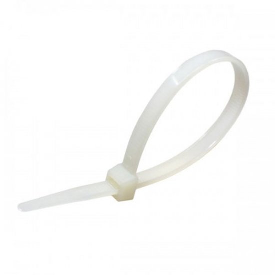 CABLE TIE 250 X 4.8 NATURAL PK 100