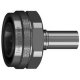 Telegartner J01440A0010 (100025187) 4.3-10 Straight Plug Crimp for 2.7/7.25 2.7/7.25 LMR400 & LLA400 Cable Screw Coupling