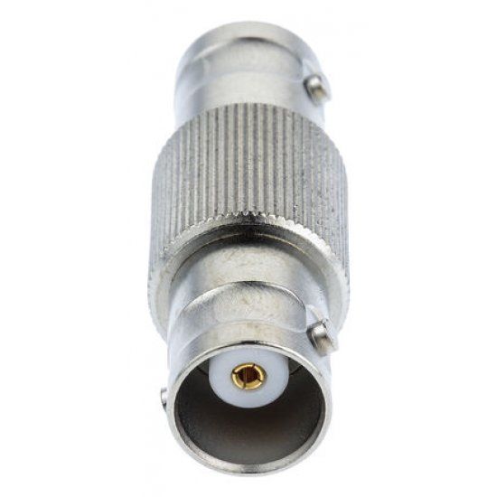 Telegartner J01004A0618 (100023589) Straight 50 Ohm RF Adapter BNC Socket to BNC Socket 0 to 4GHz Nickel,