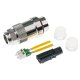Telegartner J68070A0001 (100007395) LC Single Mode Duplex Fibre Optic Adapter, 0.5dB Insertion Loss,