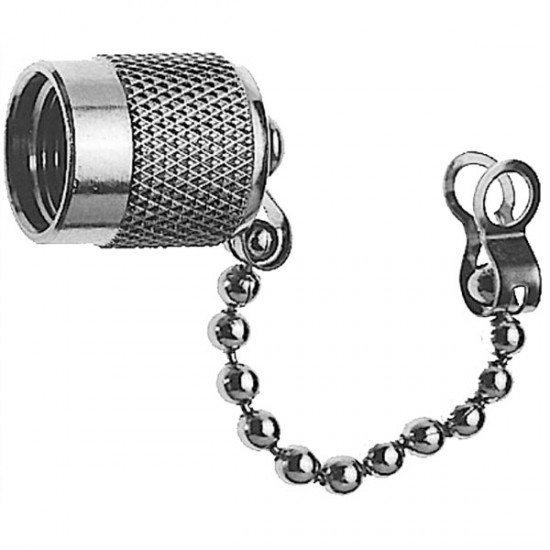 Telegärtner H00050A0000 (100021280) TNC Dust Cap Male, chain & eyelet