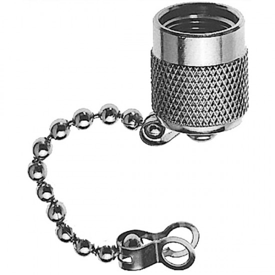 Telegärtner H00050A0000 (100021280) TNC Dust Cap Male, chain & eyelet