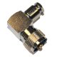 UHF Right Angle Plug LMR195 - Solder Clamp