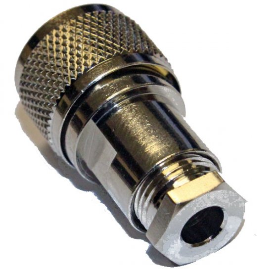 UHF Plug PL259-6 Solder Clamp CNT-195, HPF195, KX 15, LMR-195,  LLA195, WCX195,